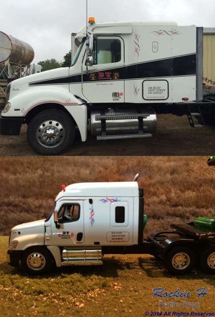 BT Harvesting's Freightliner Cascadia