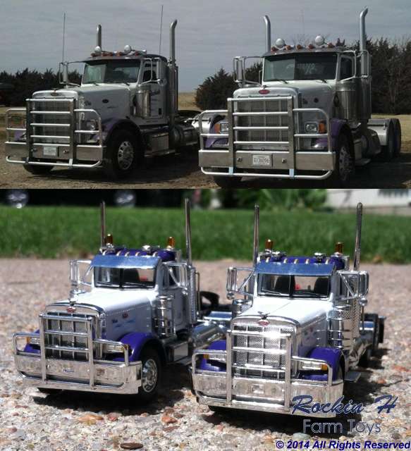 Dolechek Harvesting's 379 Peterbilts