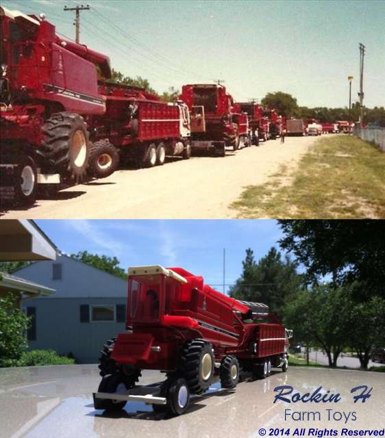 Haynes Custom Harvesting 1984