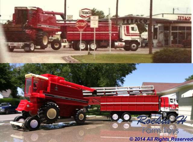 Haynes Custom Harvesting 1984