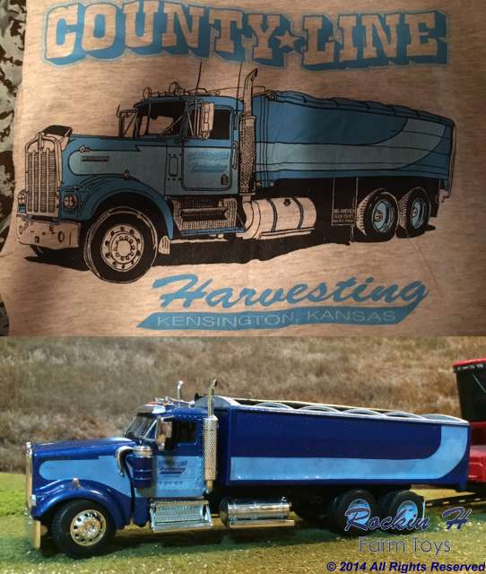 Countyline Harvesting's Kenworth W900A