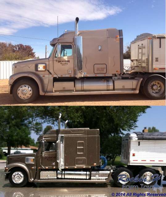 Dobson Harvesting's Freightliner Coronado
