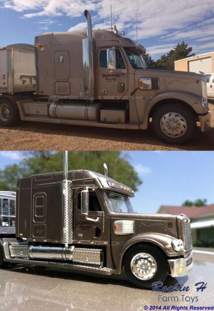Dobson Harvesting's Freightliner Coronado
