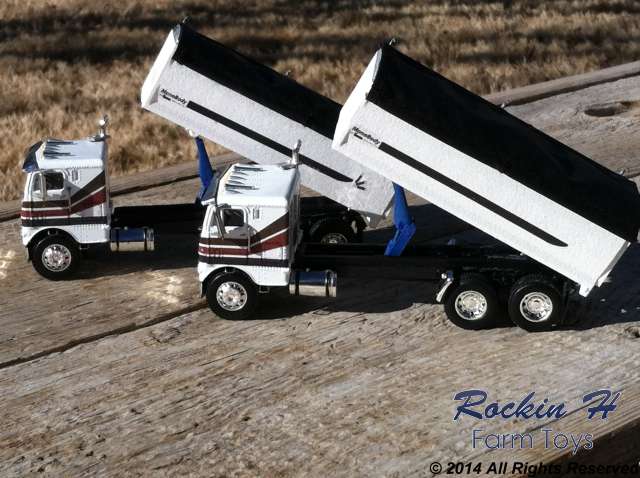 Freightlier grain truck twins
