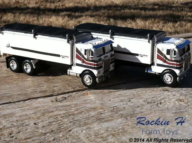 Freightlier grain truck twins