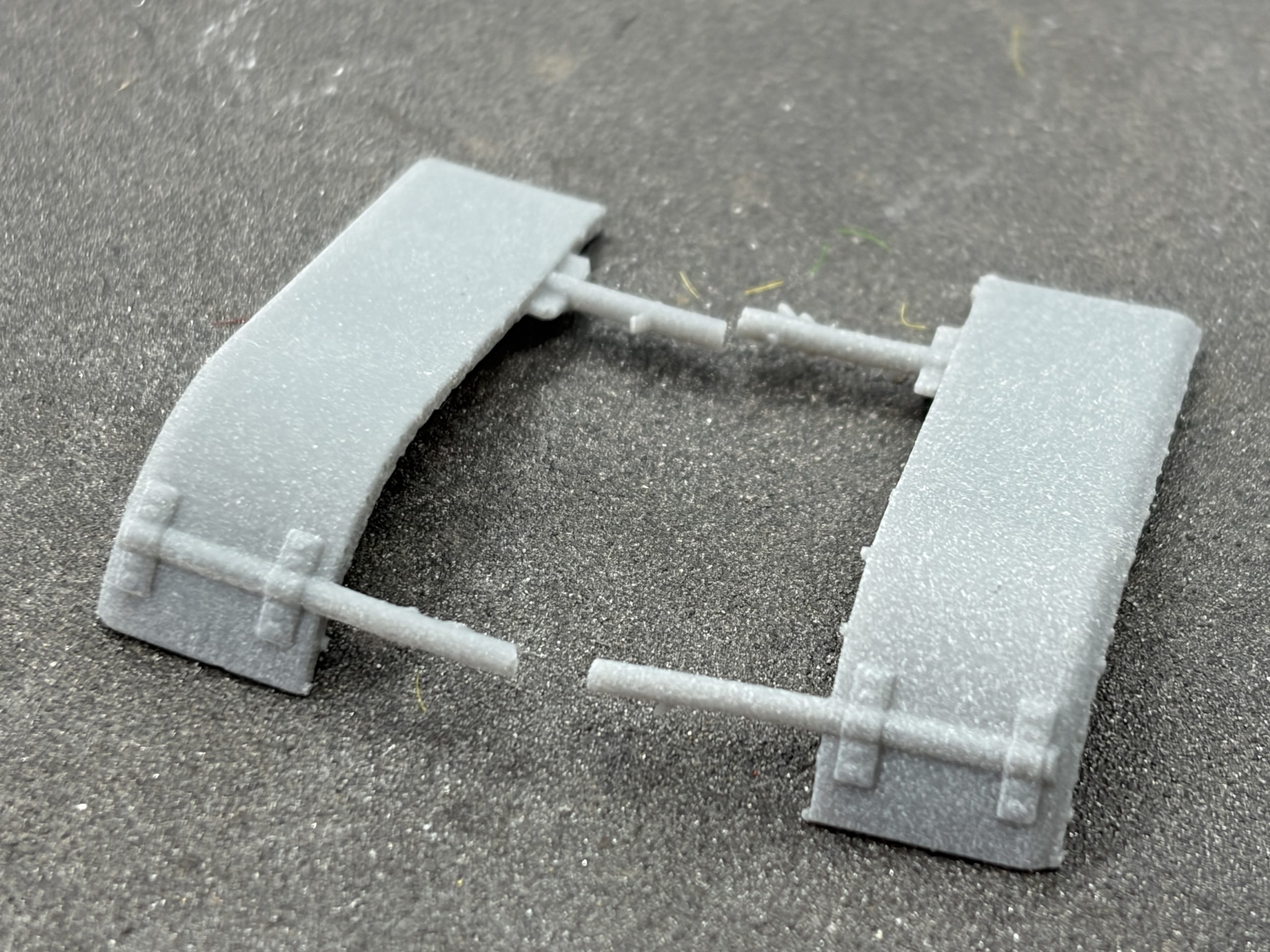 1/64 Scale Half Fenders β 3D Printed - Image 2