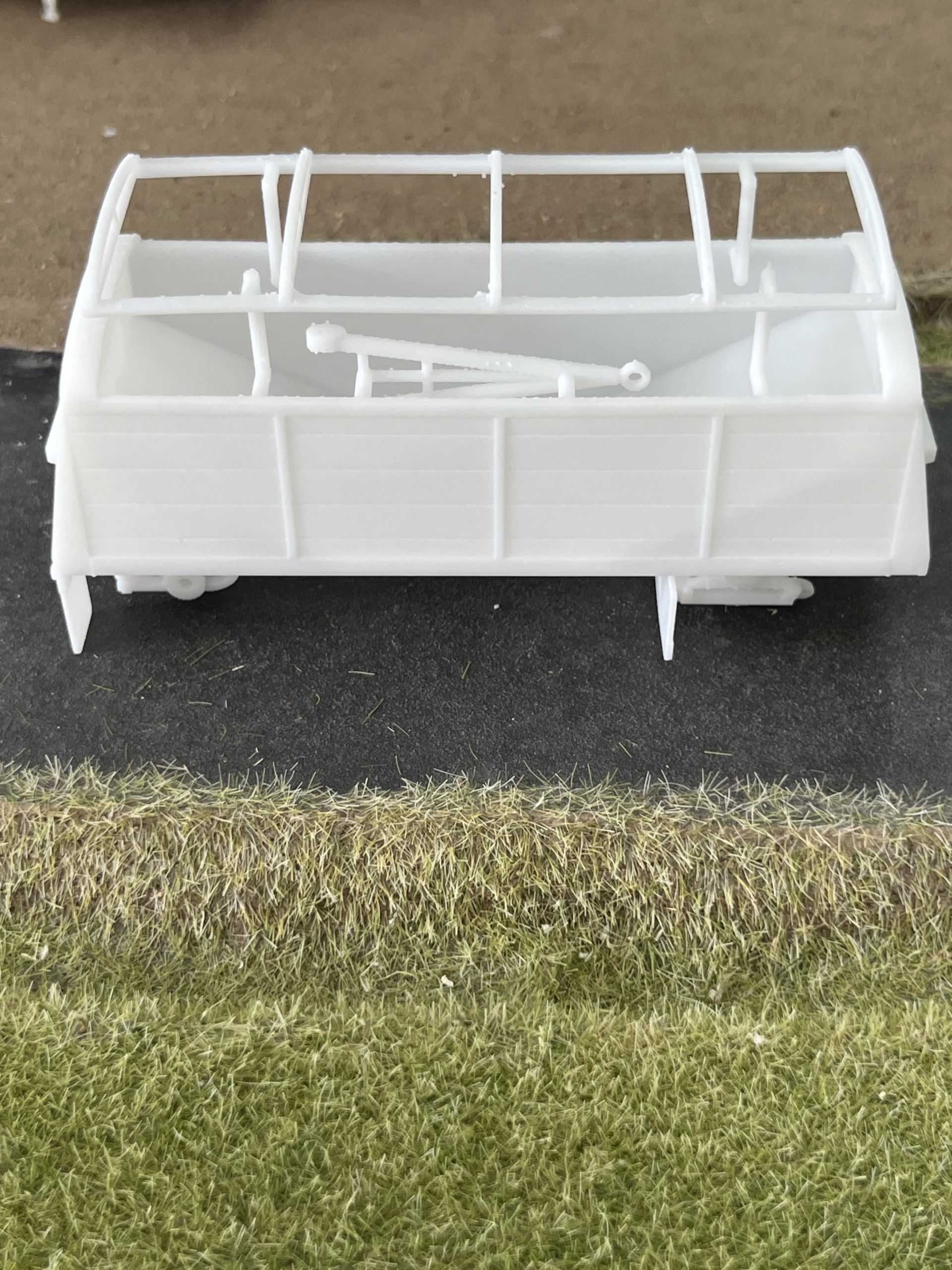 1/64 Scale 24' Mauer 2 Axle Style Trailer – DIY Kit