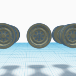 8 Bolt Stock Pickup Wheel