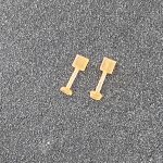 1/64 Scale Square Fender Lights – Multi-Use Detail Part