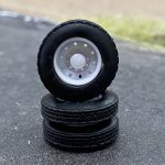 White 10-Hole Canadakota Wheels – 1/64 Scale
