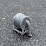 1/64 Scale Hose Reel – 3D Printed for Drone Trailers & More