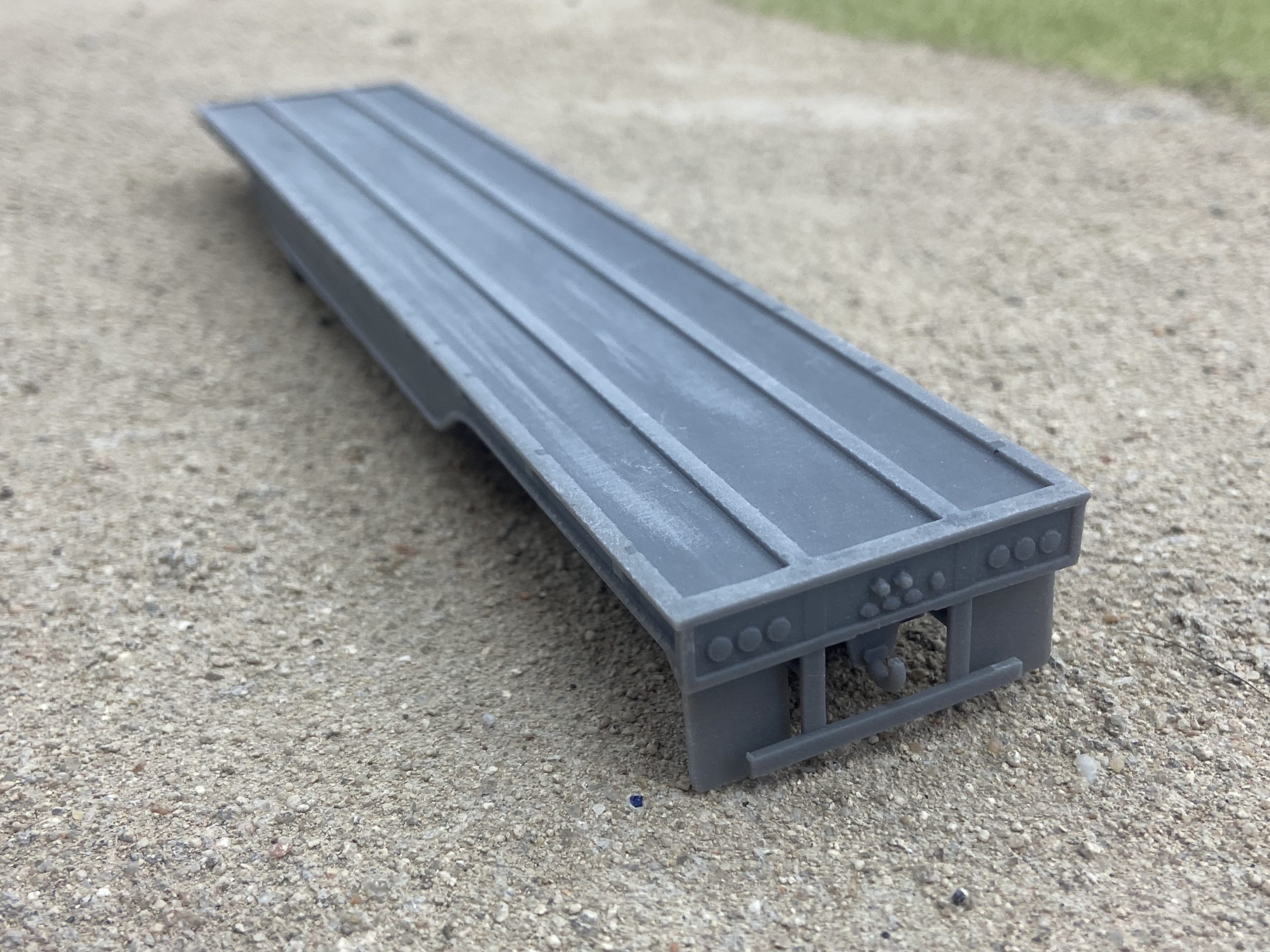 40' Outside Frame Flatbed - Old-School Style - Image 2
