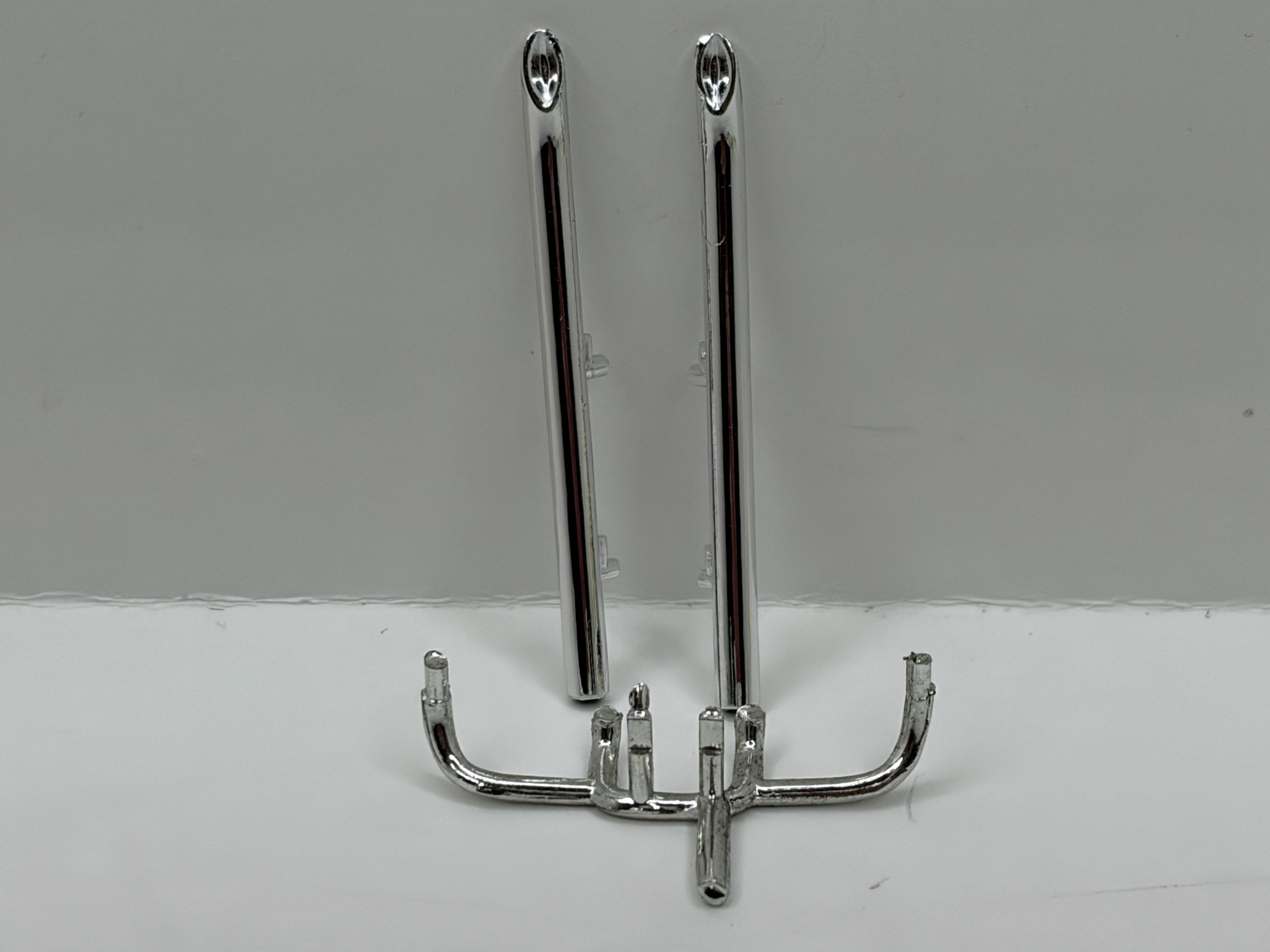 OEM DCP Turnout Straight Exhaust Pipes – Kenworth W900L (1/64 Scale)