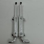 OEM DCP Kenworth W900L Round Muffler Turnout Exhaust – 1/64 Scale